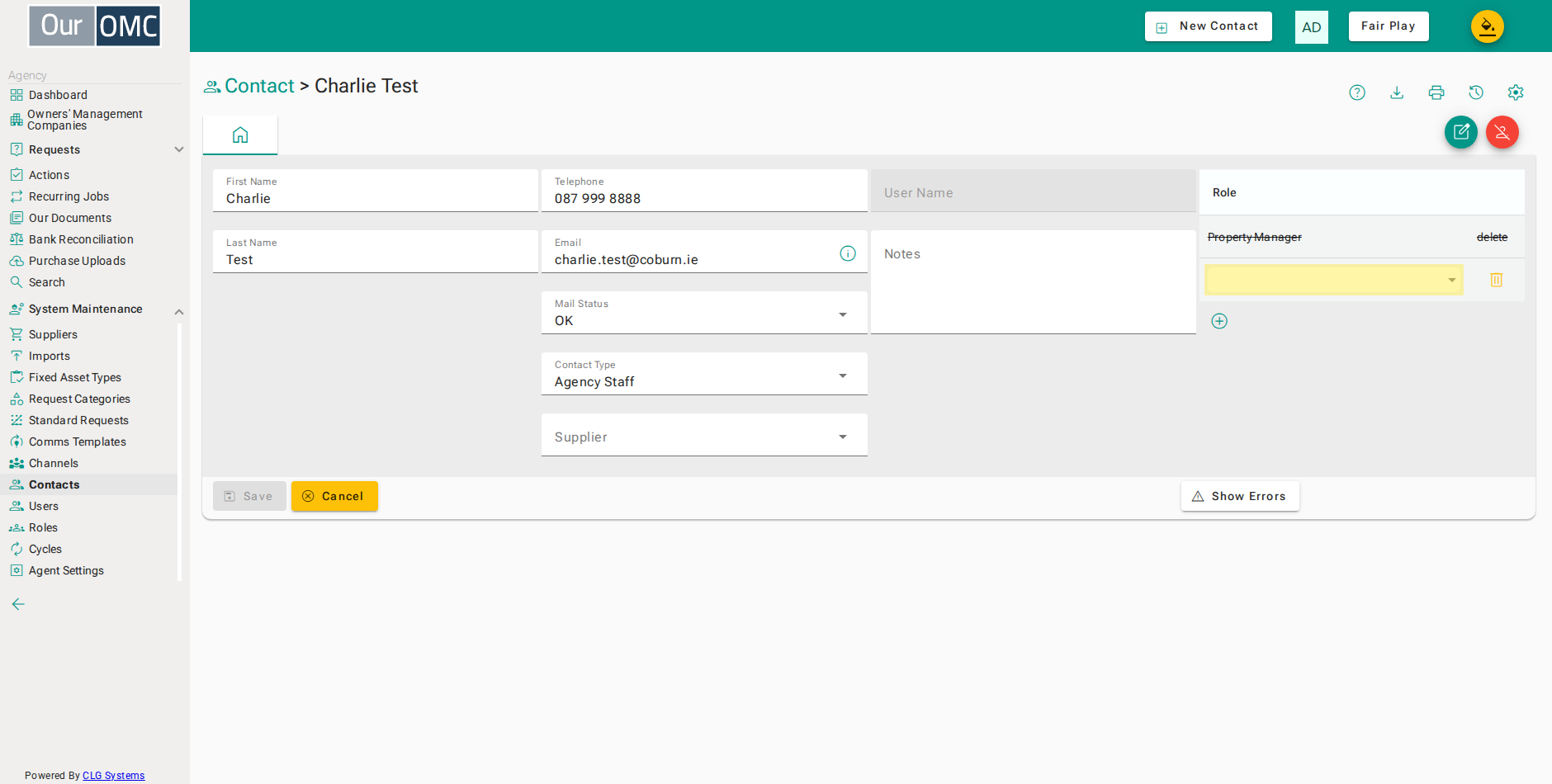 Assign the System Admin role to grant full administrative access