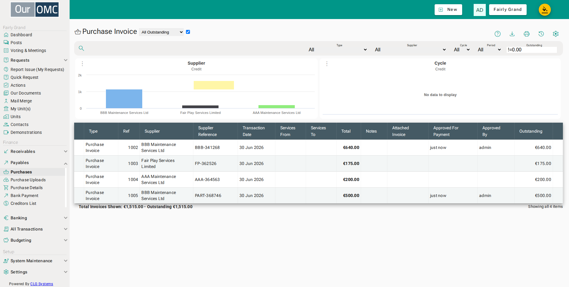 Open the invoice whose approval needs withdrawing